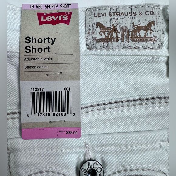 LEVI’s Shorty Shorts, GIRLS SIZE 10 - Picture 11 of 11
